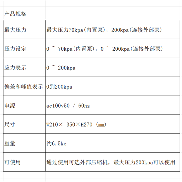 SUN RHEO陽光科學密封性測試儀FKT-200