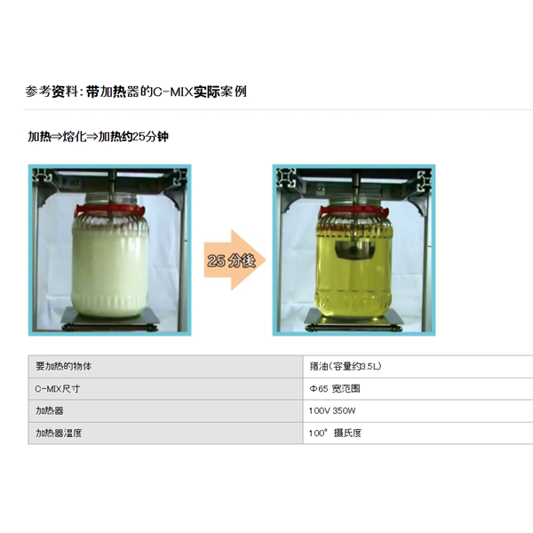 日本SAKAGUCHI坂口電熱無葉片攪拌器LD-025W03F-8300F